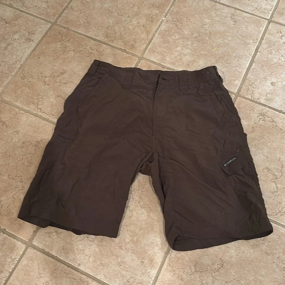 Ex Offico Mens brown shorts - Picture 3 of 12